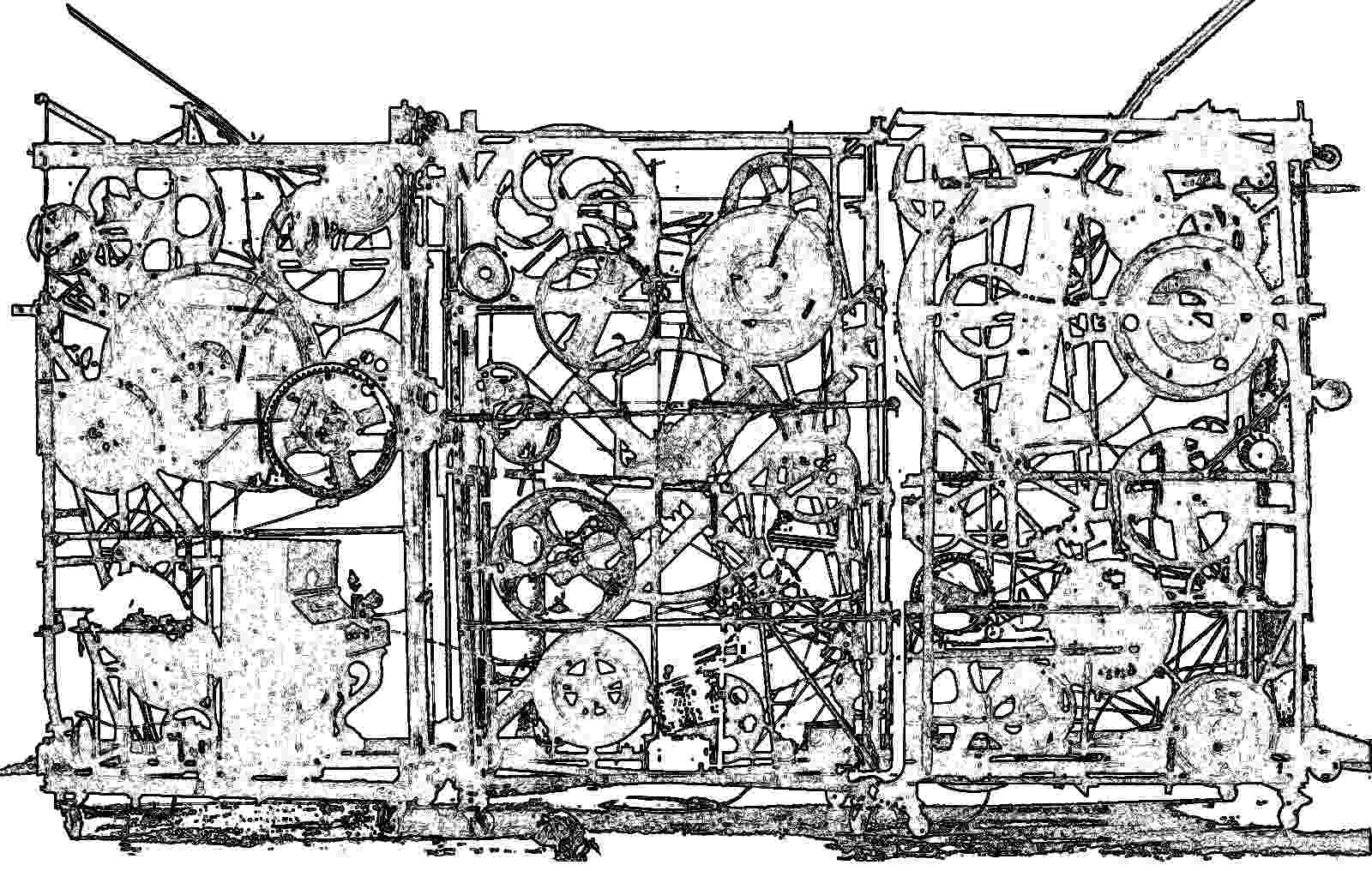 altered picture of a Tinguely machine